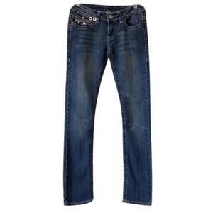 True Religion Womens Jeans 27 Joey T low rise skinny